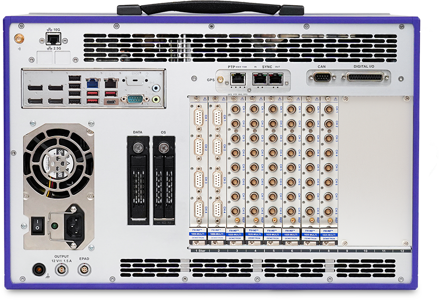 DEWE3-A8/A12 - The Portable High-Channel DAQ System