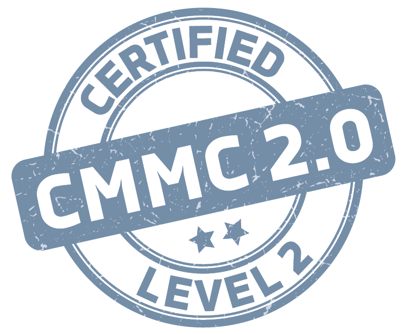 DEWETRON's logo of CMMC Level 2 certification