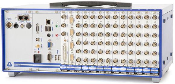 DEWE2-M13s high-channel count mainframe with 104 input channels