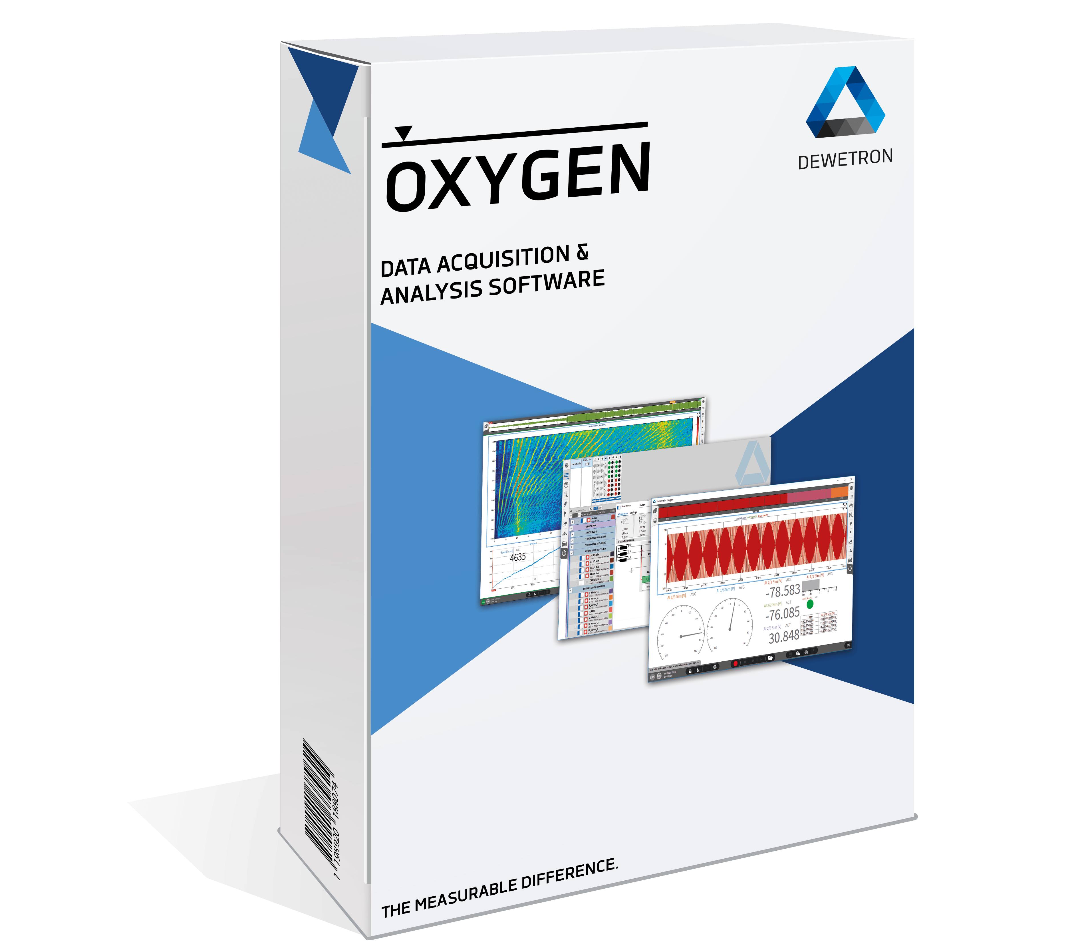 OXYGEN Measurement Software Packaging