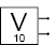 10 Volt Icon