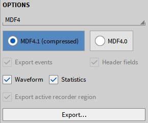 Exportformate hdf4/4.1